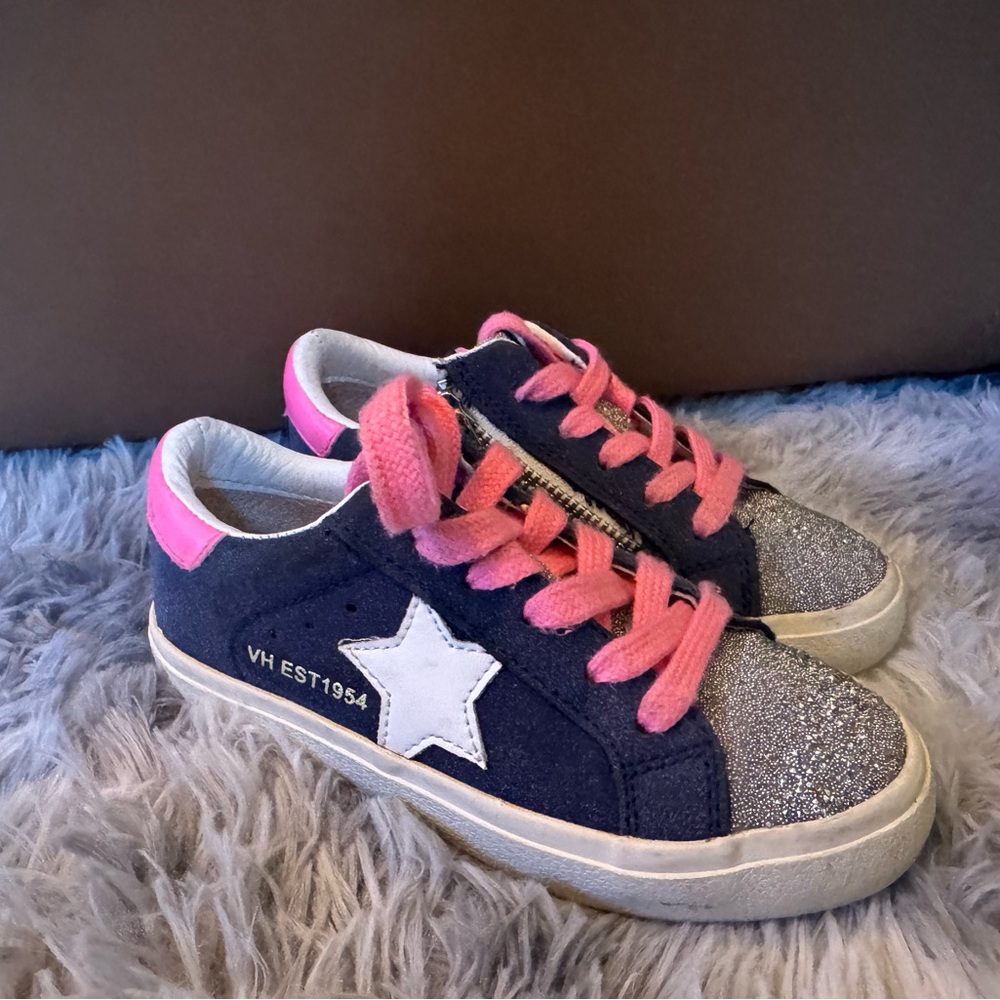 Vintage Havana KIDS VAIL - NAVY/ MATT SPARKLE size 10 - Picture 6 of 9